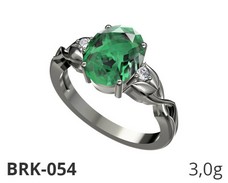 BRK-054-1 White_Emerald-Diamond.jpg33.jpg